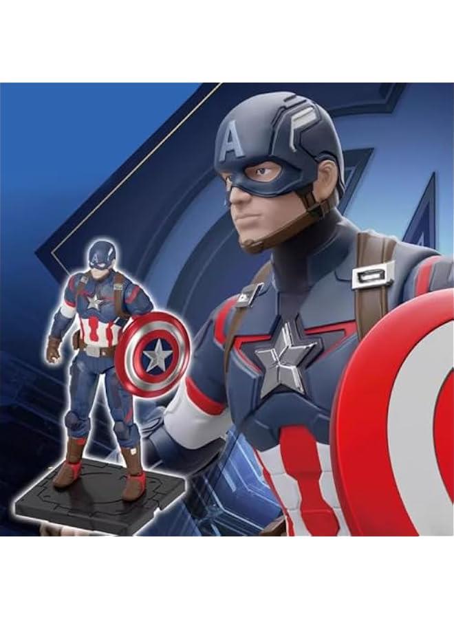 1/12 Scale Infinity Saga America Cap. Assembly Model Kits Easy-Build Series Series Age 15+  - Image 3