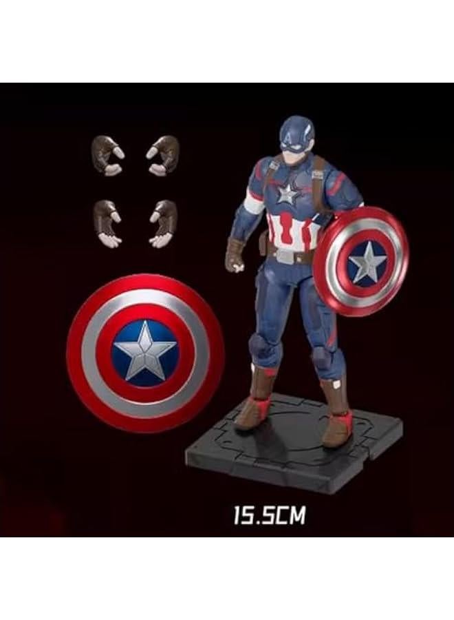 1/12 Scale Infinity Saga America Cap. Assembly Model Kits Easy-Build Series Series Age 15+  - Image 4