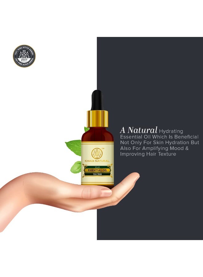 كادي نيتشورال زيت شجرة الشاي الطبيعي النقي من خادي 15 مل - Image 3