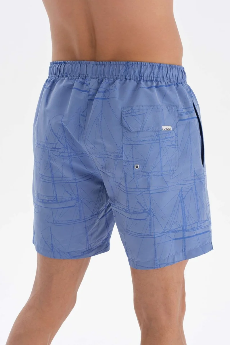 dagi Mountain Indigo Sailing Desk. Medium Shorts