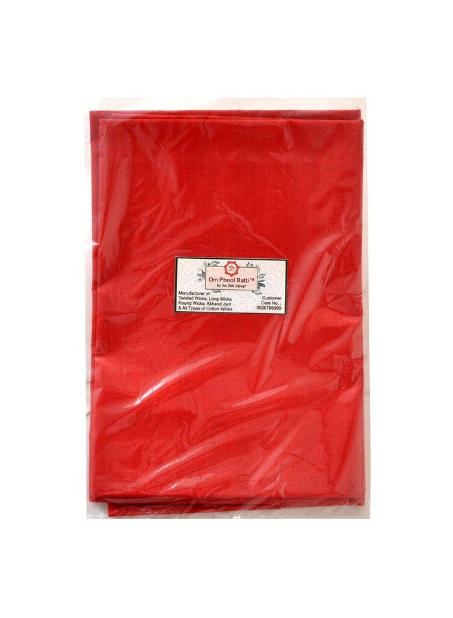Om Phool Batti قماش قطني من Om Phool Batti للبوذا، أو قماش Mandir Asana/Altar Cloth/Puja Ka Kapda أو عنصر Pooja، (مجموعة من 3 قطع، متعدد الألوان) - Image 3