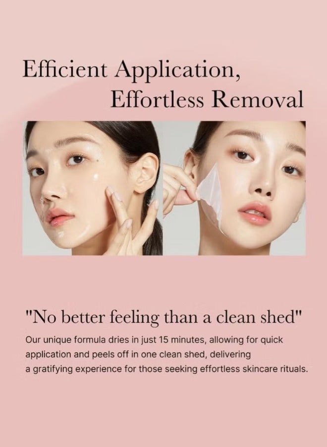 KOEC Korean Collagen Night Wrapping Peel Off Mask, for Overnight Sleeping to Reduce Wrinkles, Fine Lines, Maintain Skin Elasticity, 75ml - Image 5