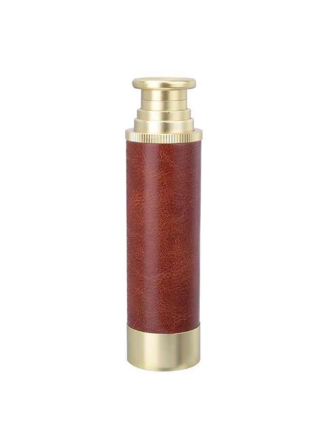 Thoraya 9x32 Metal Retro Style Pirate Telescopic Mini Monocular Telescope Spotting Scope  - Image 2