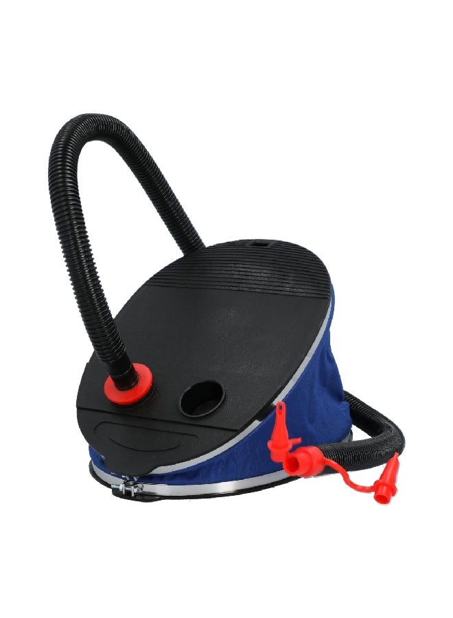انتكس مضخة هواء يدوية لنفخ المنتجات الكبيرة، باللونين الأسود والأزرق 68610 - Image 2