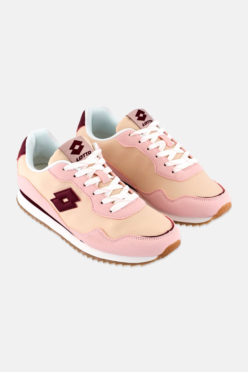 LOTTO Women Lace Up Outdoor Shoes, Multicolor - Image 1