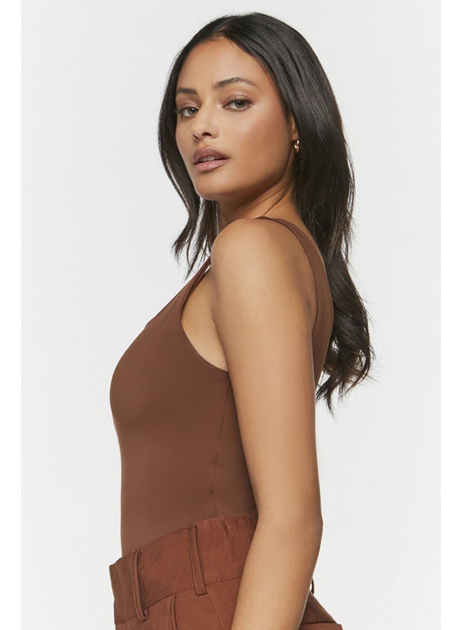 FOREVER 21 Knit Top Bodysuit 1 Shoulder Other - Image 3