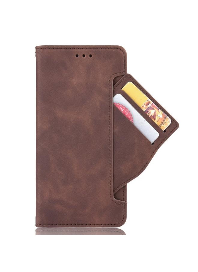 إيروريكس جراب جلدي بتصميم محفظة لهاتف Asus Zenfone 6 ZS630KL، مع فتحة بطاقة منفصلة  - Image 2