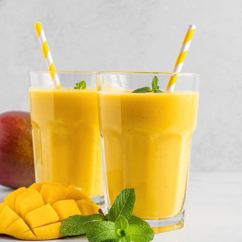 ALINK 100 Yellow Stripes Paper Straws  Biodegradable Disposable Drinking Straws for Christmas  Brithday  New Year  Party Decoration Supplies - Image 3