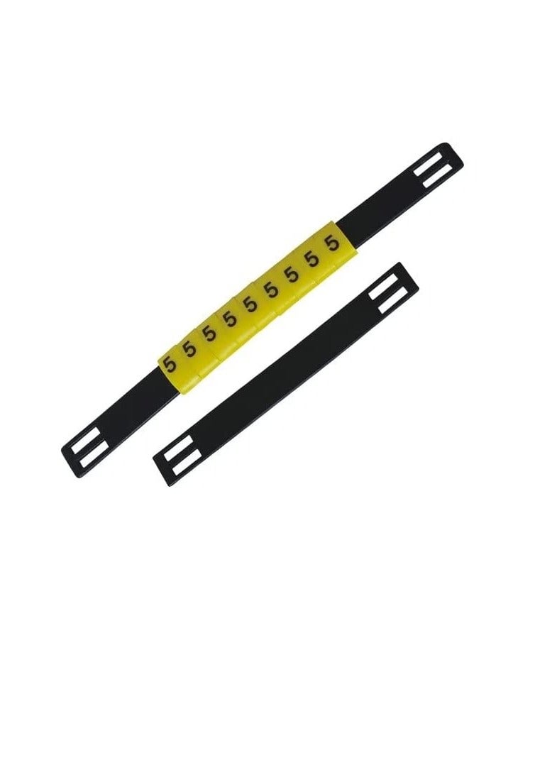 عالية الجودة PVC كابل علامة الشريط التعادل على قطاع الناقل (MS-135)  - Image 2