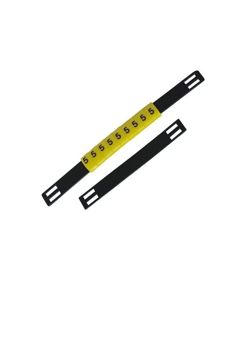 عالية الجودة PVC كابل علامة الشريط التعادل على قطاع الناقل (MS-135)  - Image 3