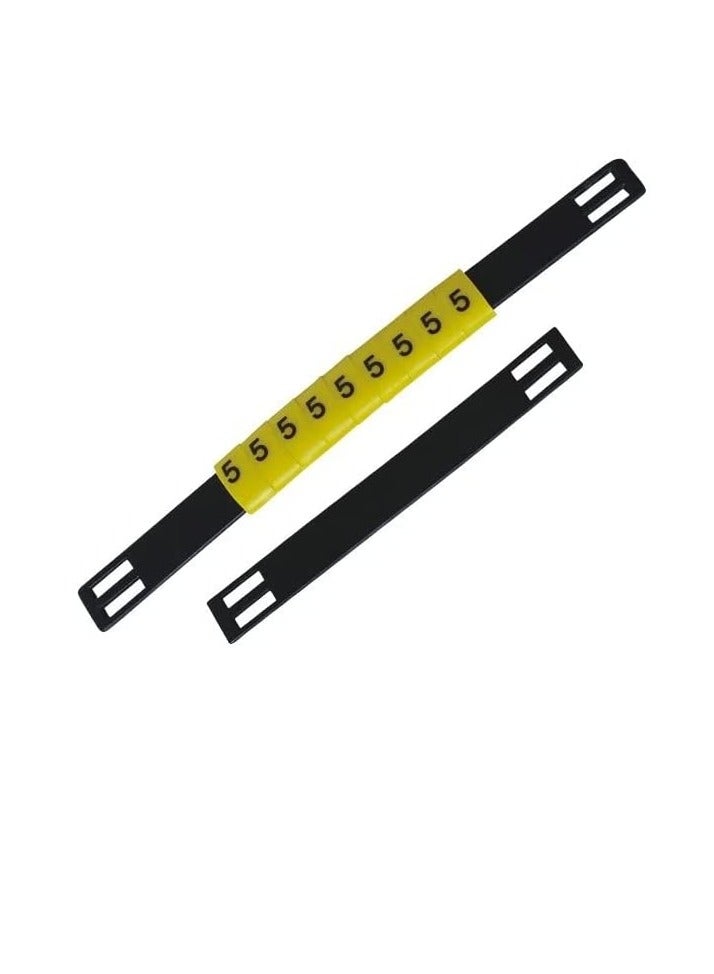 عالية الجودة PVC كابل علامة الشريط التعادل على قطاع الناقل (MS-135)  - Image 1