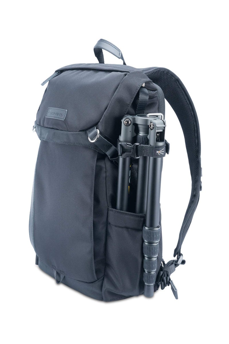 Vanguard Camera Backpack |VEO GO 46M BK I 1-2 DSLR/Mirrorless Cameras with Medium Lens Attached, 2-3 Lenses, Flash and Accessories I Upto 15 inch Laptop I Rain Cover Included, Black - Image 3