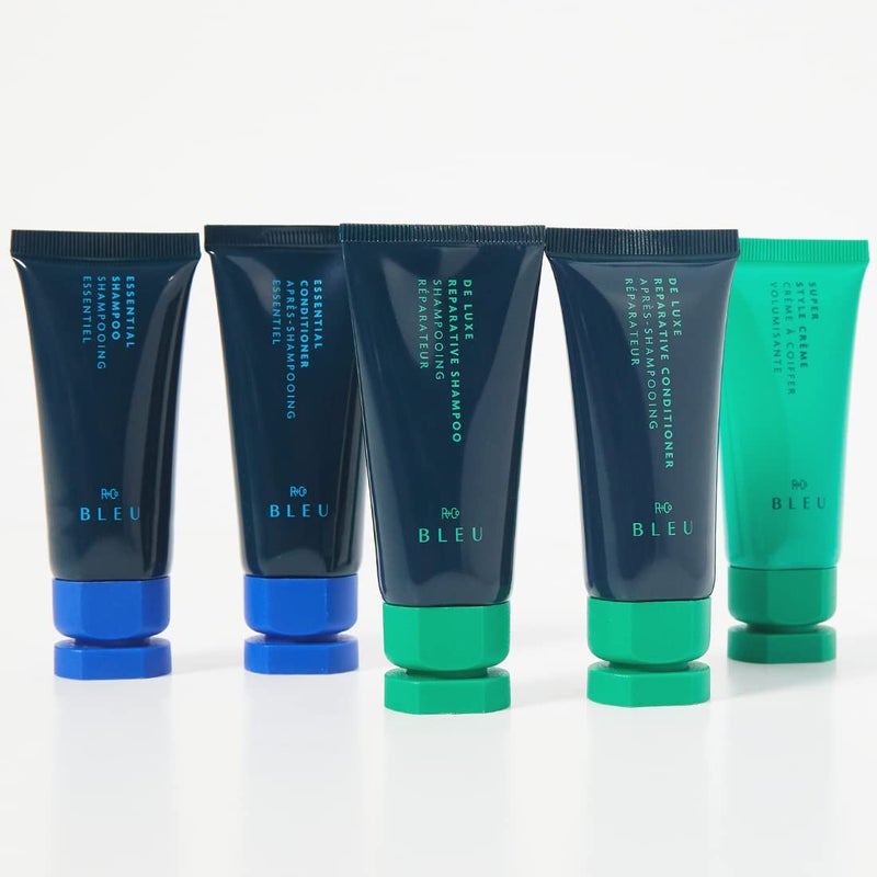 R+Co BLEU De Luxe Reparative Shampoo â€“ Hydrates, Strengthens, Adds Shine, Repairs Coarse, Damaged Hair, Seals Cuticles, Improves Texture & Elasticity, Vegan & Cruelty-Free, 1.2 oz - Image 3