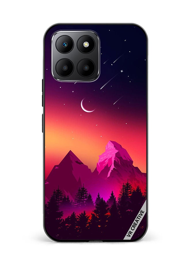 VR CREATIVE Protective Case Cover For Honor 70 Lite Moon Night Design Multicolour - Image 1