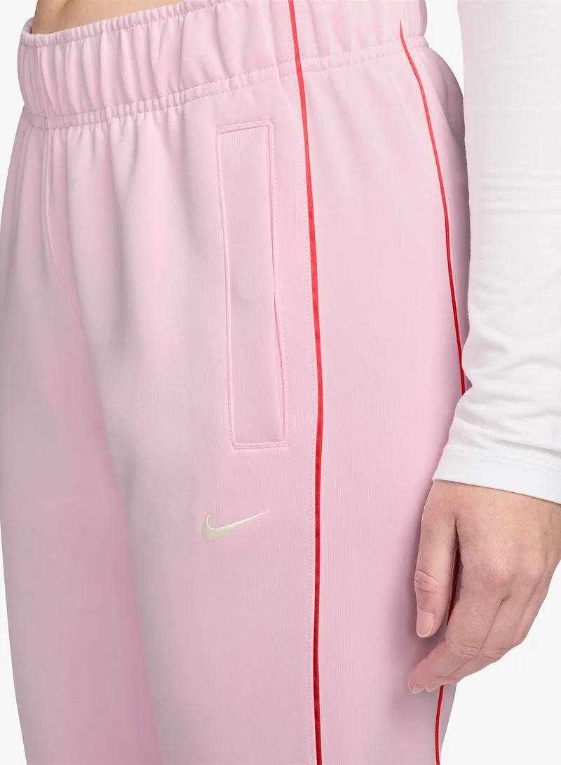 Nike PINK FOAM/LT CRIMSON/(SAIL) Nsw Mr Poly Knitted Sweatpants for Women | Best Price UAE