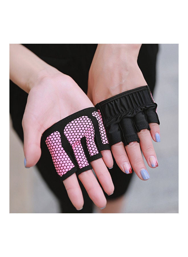Nariele Anti-Skid Half Finger Yoga Gloves - Image 5