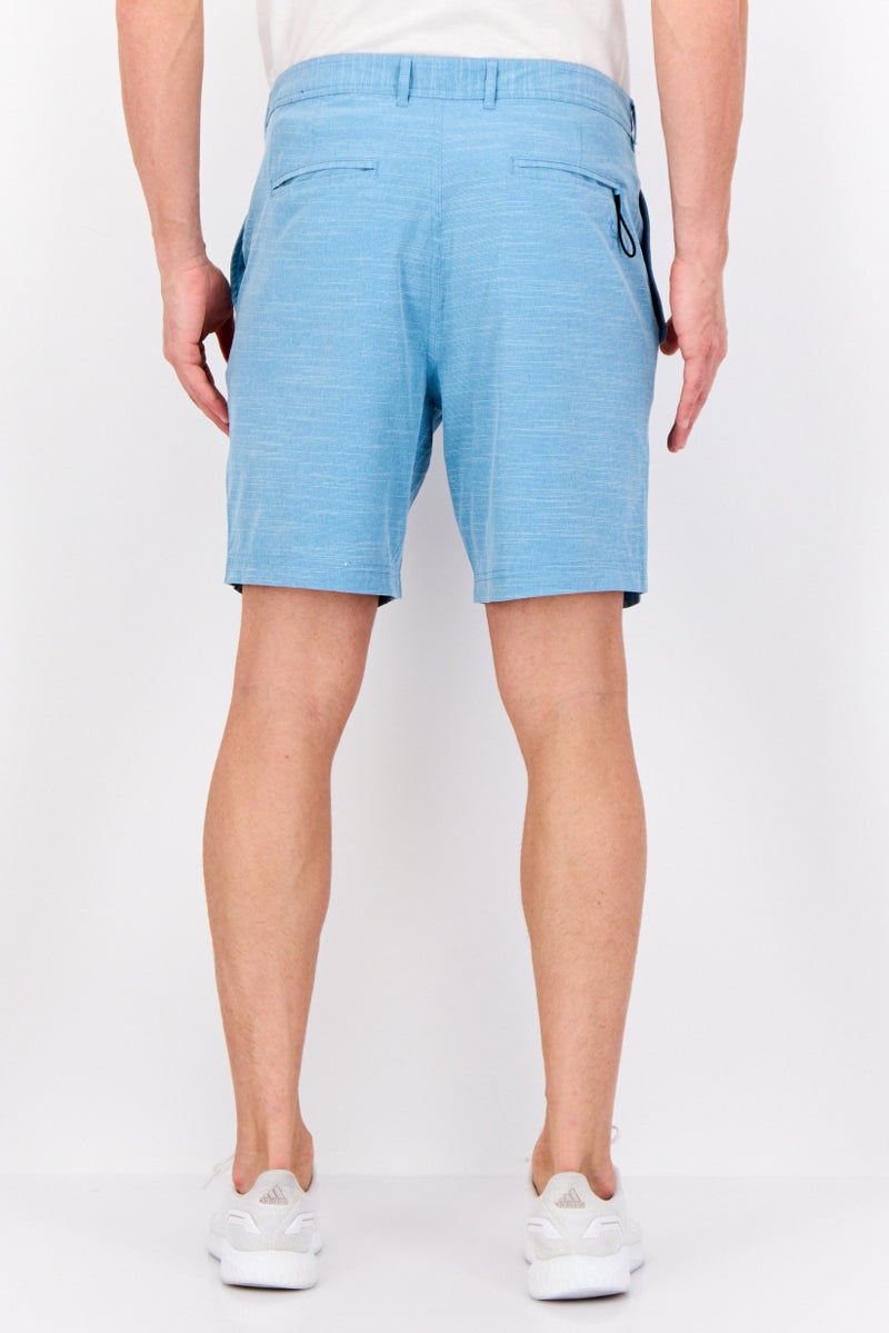 Tailorbyrd Men Performance Fit Outdoor Shorts, Pale Blue - Image 4