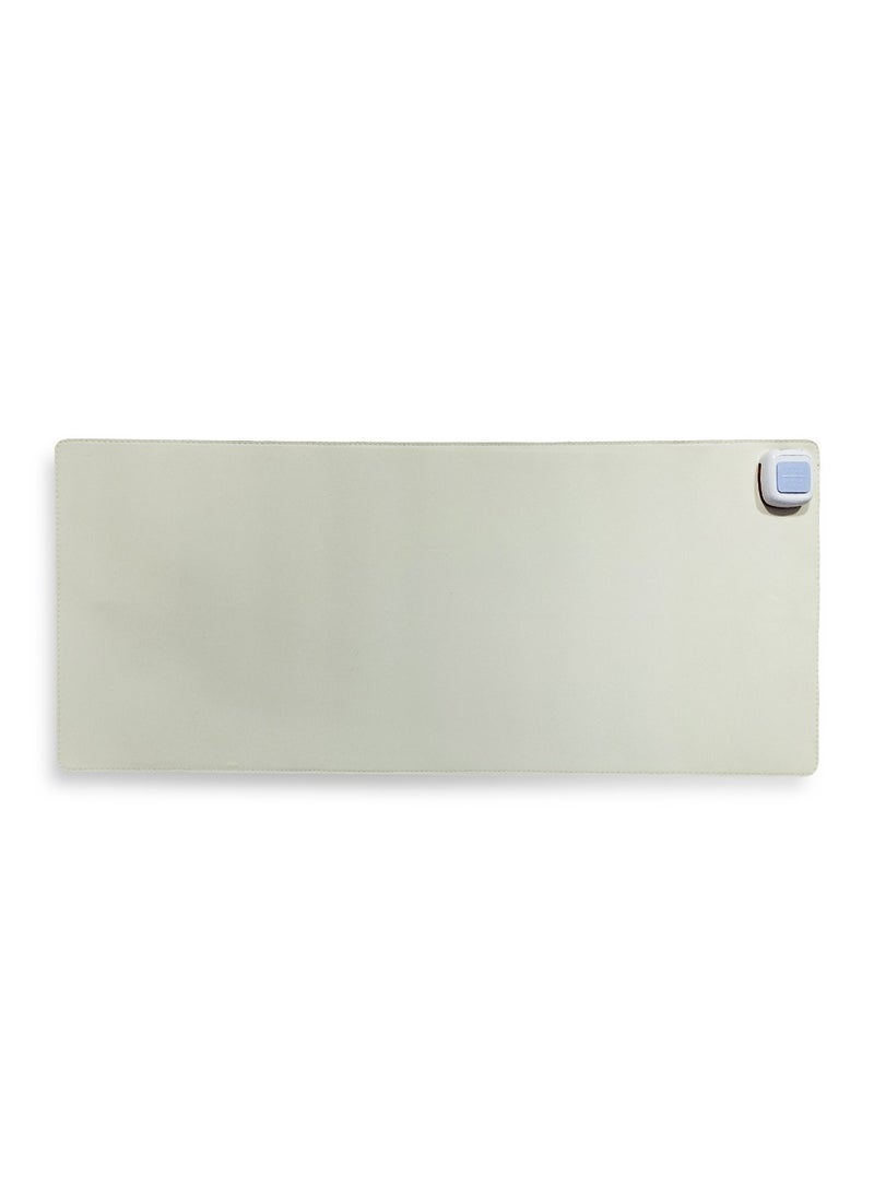 Generic Silicone Comfort Heating Pad, good for office workers in winter, it applies the latest technology, with ultra-safe flexible heating material to provide warmth and comfort, with final thickness of 3mm, double protection design, waterproof and leak-proof to ensure safe use, made of easy-to-clean silicone skin material Warm Handmade Table Mat - Beige  - Image 1