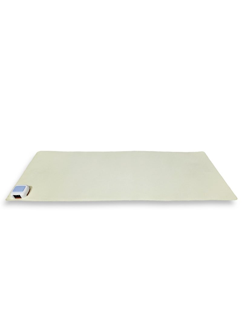Generic Silicone Comfort Heating Pad, good for office workers in winter, it applies the latest technology, with ultra-safe flexible heating material to provide warmth and comfort, with final thickness of 3mm, double protection design, waterproof and leak-proof to ensure safe use, made of easy-to-clean silicone skin material Warm Handmade Table Mat - Beige  - Image 2