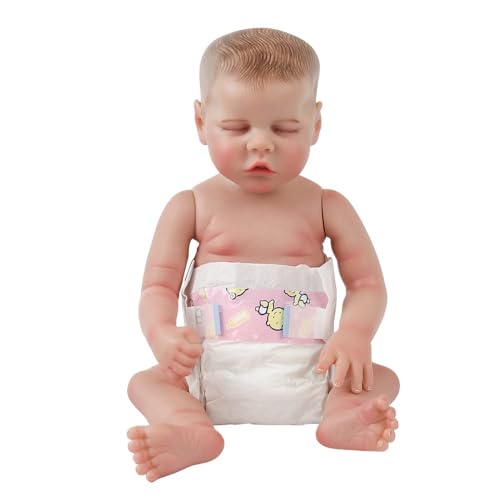 CHAREX Reborn Baby Doll Diapers - 20 Pieces Pack Newborn Diapers, Doll Accessories for 18-24 Inch Reborn Dolls - Image 5