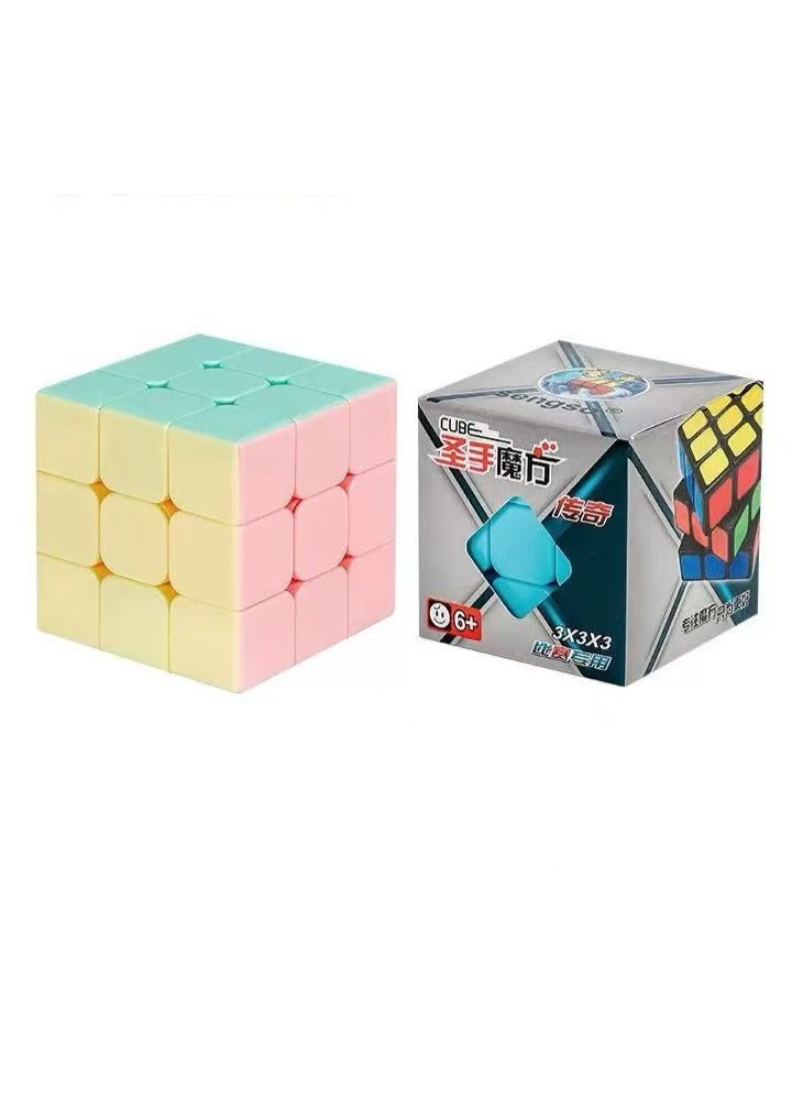 sengso 3x3 SENGSO MoFang Mini Magic Cube – 55mm Educational Puzzle Toy for Kids & Students, Macaron Color - Image 1