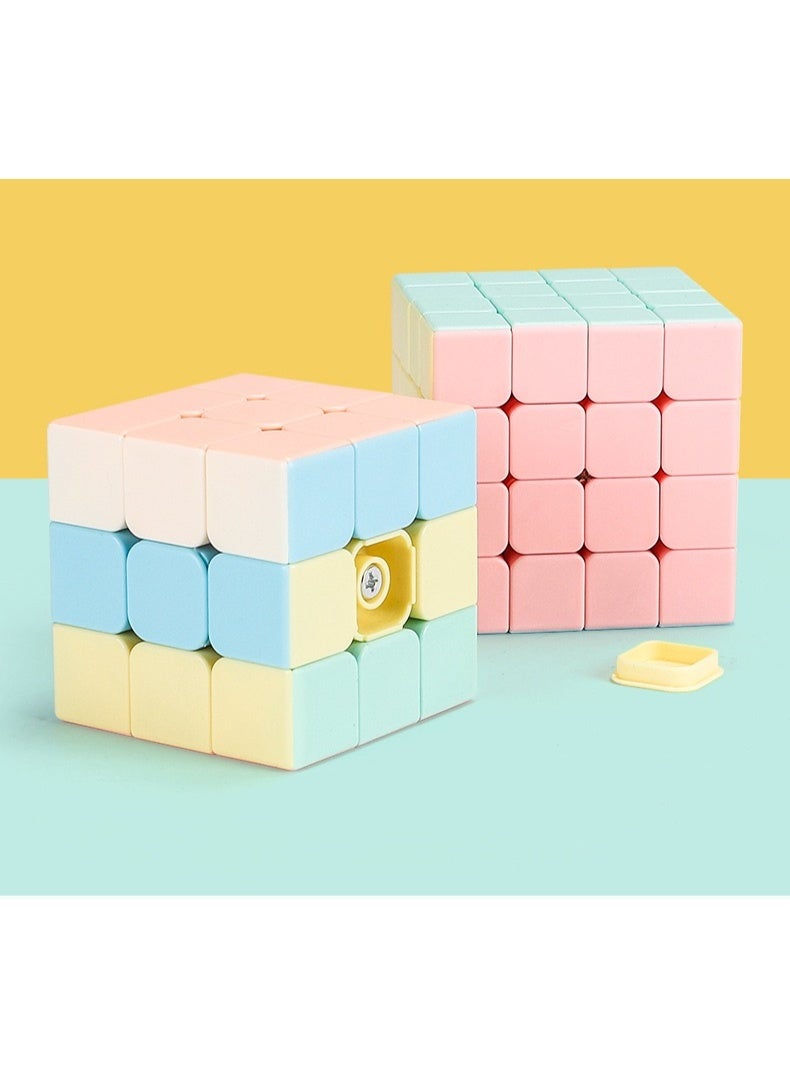 sengso 3x3 SENGSO MoFang Mini Magic Cube – 55mm Educational Puzzle Toy for Kids & Students, Macaron Color - Image 3