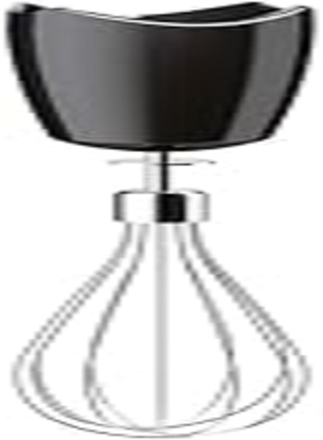 BRAUN Braun Spare Parts - MQ10 Multiquick Stainless Steel Whisking Attachment Compatible with Braun MultiQuick Hand Blender - Black, Packaging May Vary 