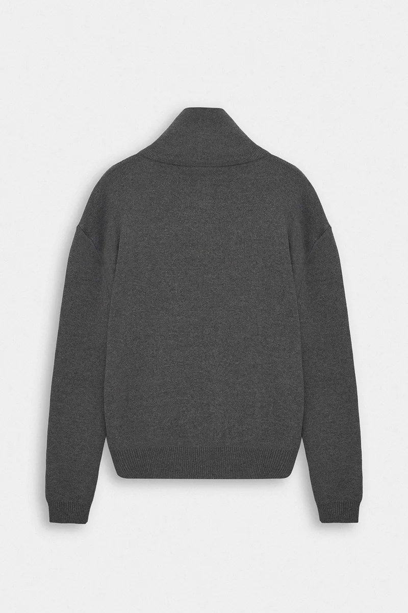 Giesto Charcoal Grey GIESTO Men's Cotton Sweater for Men | Best Price UAE