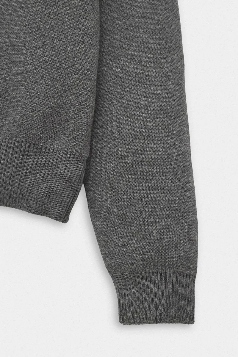 Giesto Charcoal Grey GIESTO Men's Cotton Sweater for Men | Best Price UAE