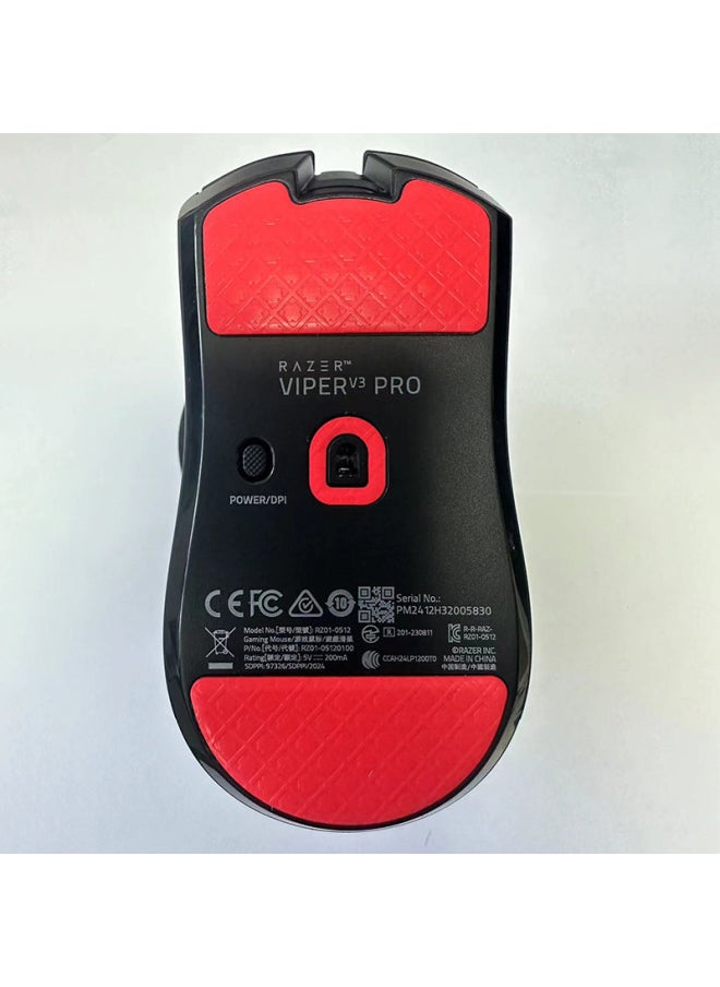 Generic - Suitable For Thunder Snake Venom Viper V3pro Mouse Foot Sticker Professional Edition Teflon Replacement Ice Skating Edition Foot Pad-Color:original Cyan - Image 1
