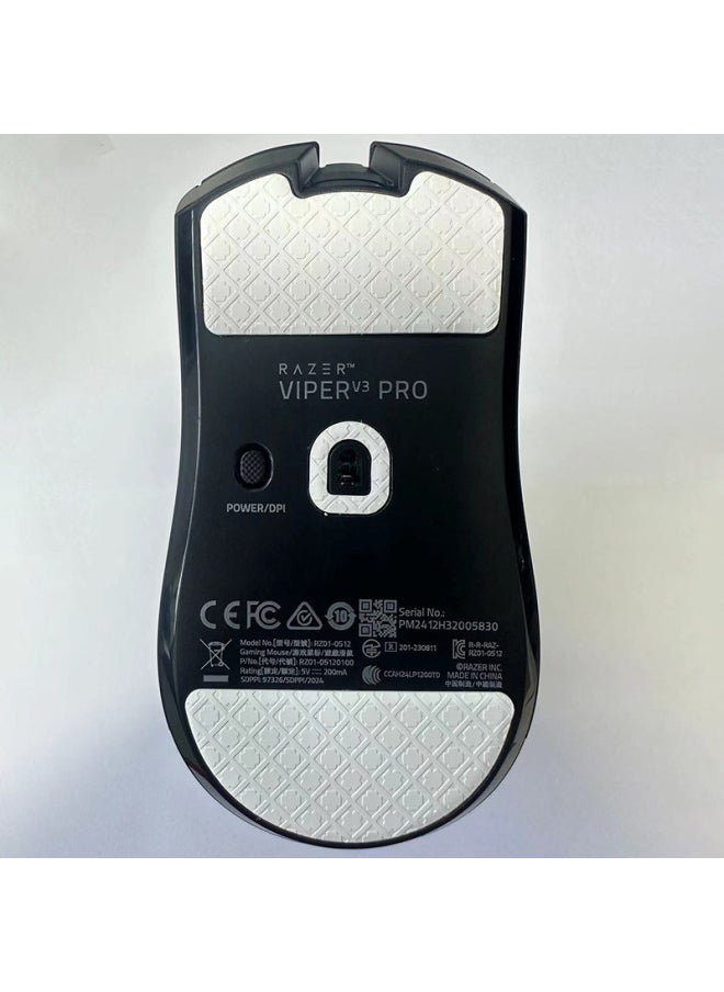 Generic - Suitable For Thunder Snake Venom Viper V3pro Mouse Foot Sticker Professional Edition Teflon Replacement Ice Skating Edition Foot Pad-Color:original Cyan - Image 1