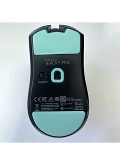 Suitable For Thunder Snake Venom Viper V3pro Mouse Foot Sticker Professional Edition Teflon Replacement Ice Skating Edition Foot Pad-Color:original Cyan