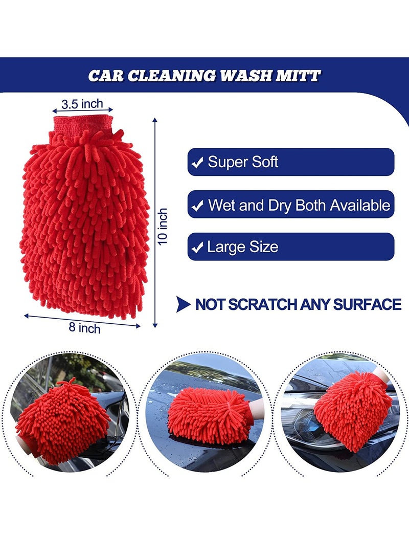 Excefore Car Detailing Kit, Car Detailing Drill Brush Set with Cleaning Gel, Car Interior Detailing Kit, Car Detailing Brushes Cleaning Kit for Wheel, Interior, Exterior, Dashboard, Leather, Air Vents - Image 5