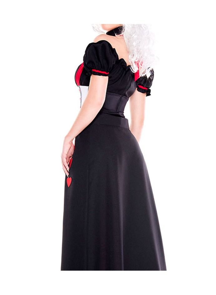 Charmed Queen Costume for Women，Including tops, tied skirts, headwear, and socks - Image 5
