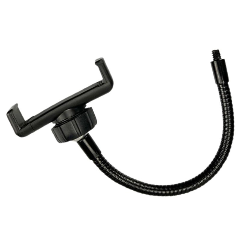 4Pcs Flexible Microphone Stand Phone Holder For Live Streaming And Recording Black - Image 2