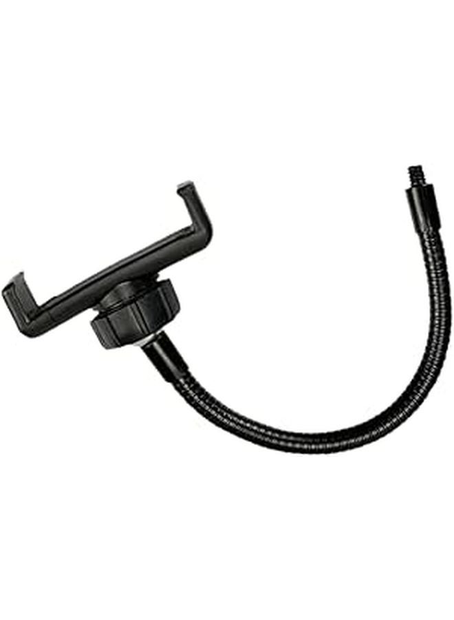 4Pcs Flexible Microphone Stand Phone Holder For Live Streaming And Recording Black - Image 1