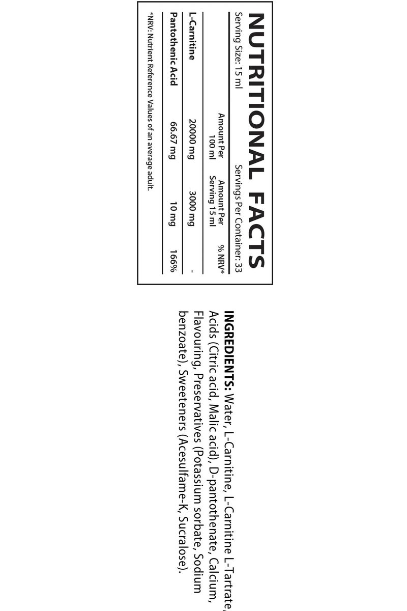 ماسل رولز إل-كارنيتين 3000 مجم فراولة كيوي - Image 2