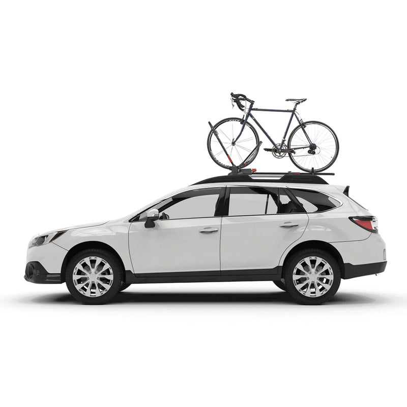 Yakima Rooftop Bike Rack Mount HeavyDuty Car  SUV Roof Carrier FrontLoader Black  Bicycle Storage Equipment and Accessories for Vehicles