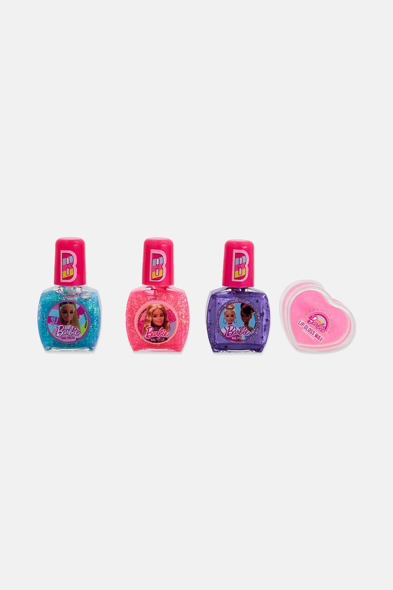 Toys For Less Kids Girl Barbie Makeup Set With PVC Pouch - Image 3