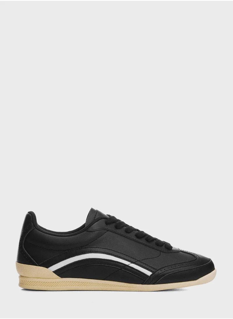 مانجو Meyer Lace Up Low Top Sneakers