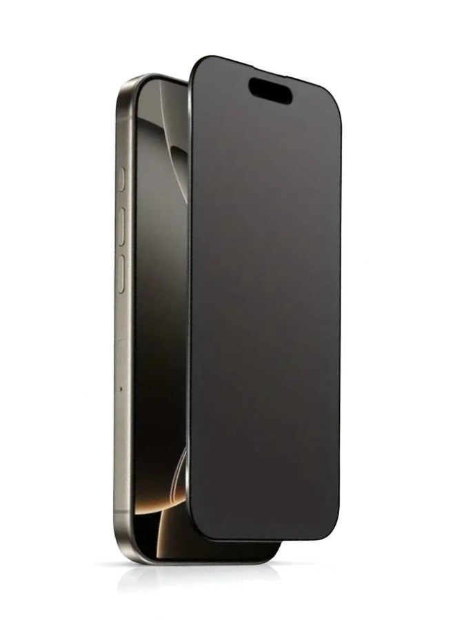 واقي شاشة مضاد للتجسس لـ آيفون 14 برو ماكس (iPhone 14 Pro Max) مضاد للتجسس لحماية الخصوصية (لقافة), حماية قصوى للشاشة من الخدوش والكسر - Image 1