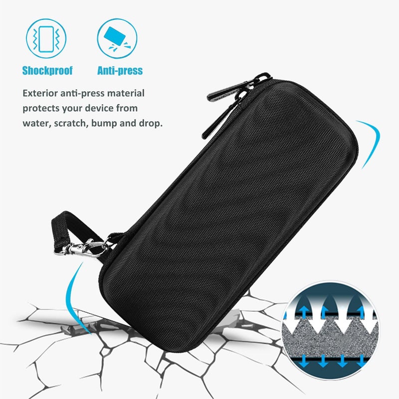 Procase Hard Case for Electric Trimmer and Shaver, Travel Organizer Carrying Bag for QP2520 QP2530 QP2620 QP2630 -Black - Image 4