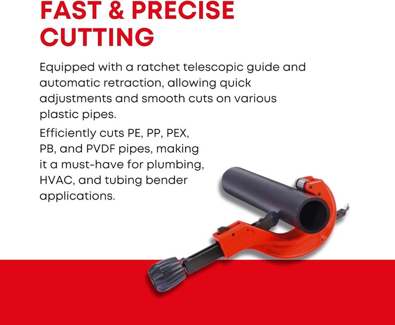 Rothenberger قاطع الأنابيب التلسكوبي الأوتوماتيكي من روثينبرجر 70031 67 PL - Image 3