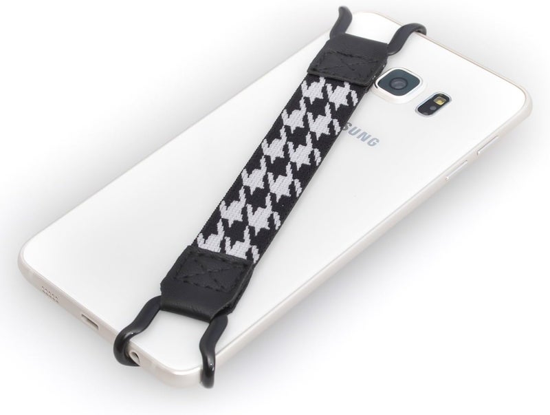 TFY Security Hand Strap for Smartphones  Compatible with iPhone 16 Pro Max  15 Plus  1413 12 Pro  11  XsXRX  8 PlusSEGalaxy S24  Huawei Mate 60 Pro and Others BlackWhite - Image 2