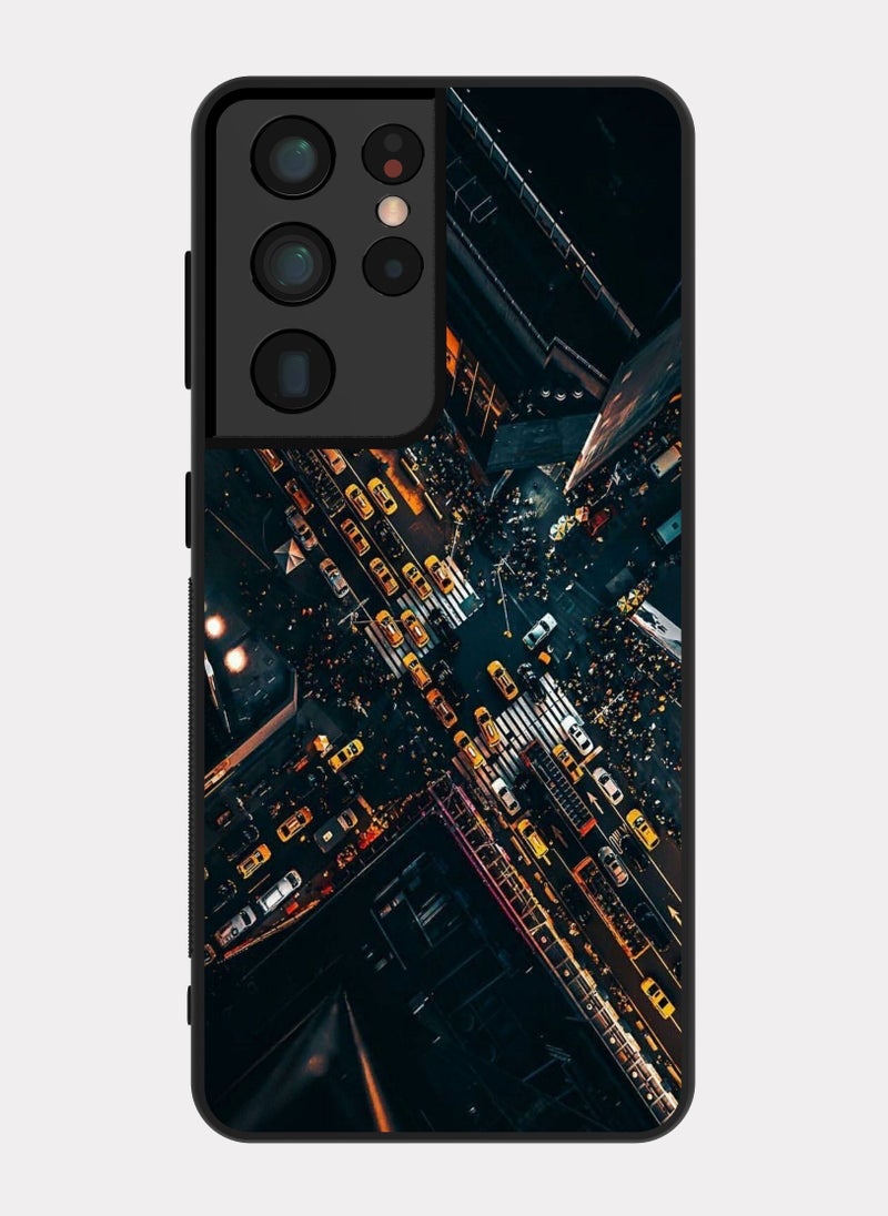 PXLAAT Samsung Galaxy S21 Ultra case cover New York City - Image 1