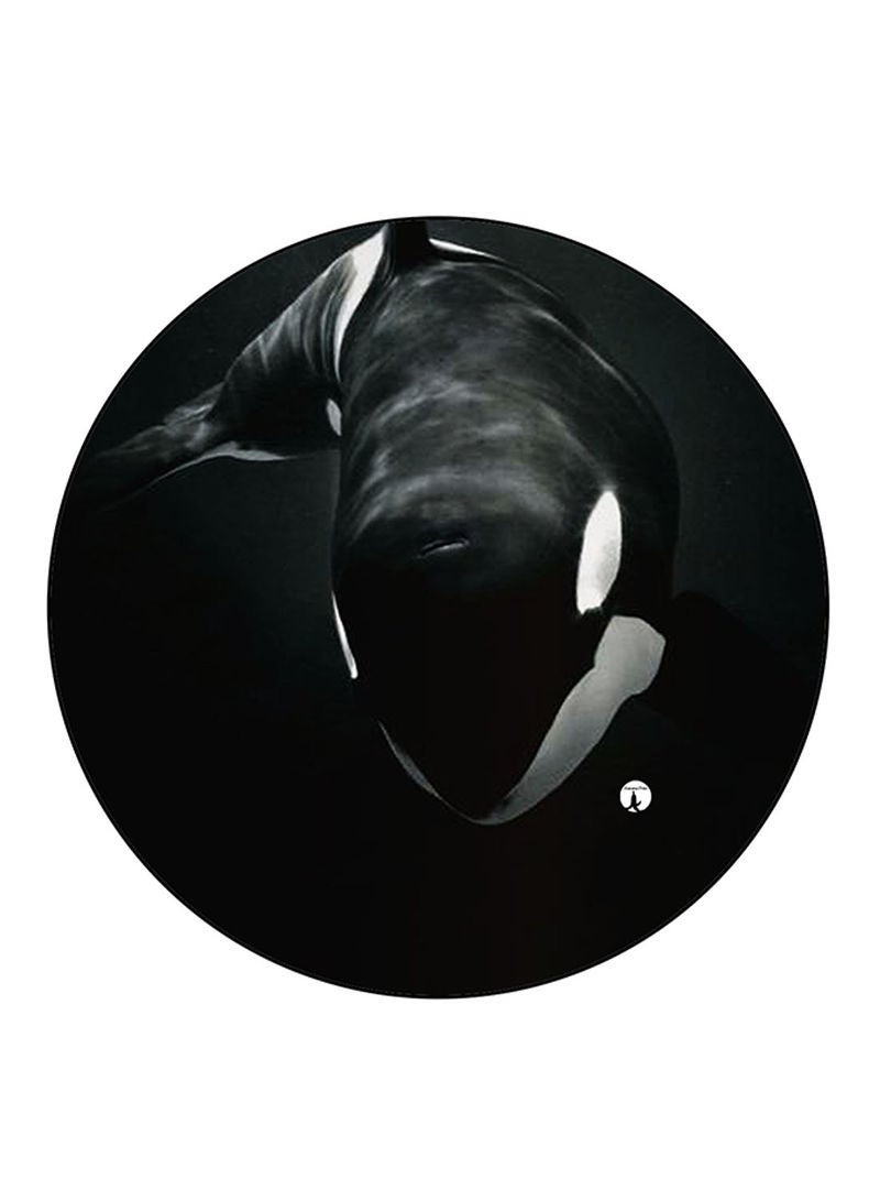 RKN Whale Printed Pin Black/White - Image 2