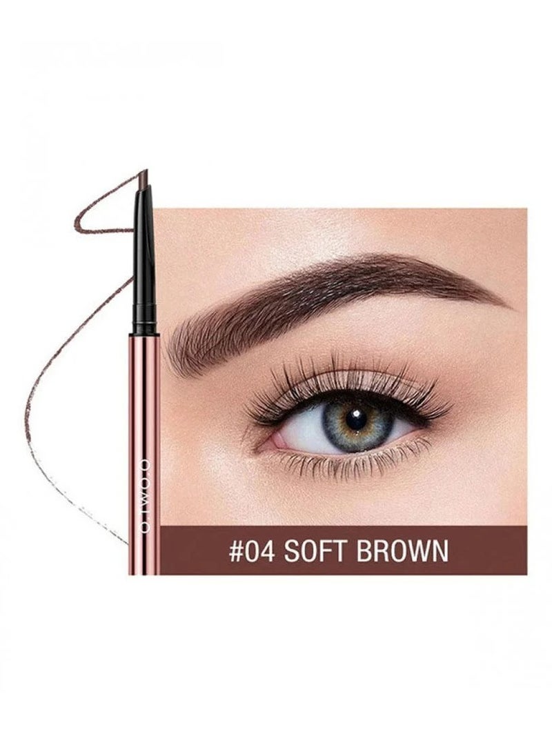 O.TWO.O Definer Eyebrow Pencil 04 Soft Brown  - Image 1