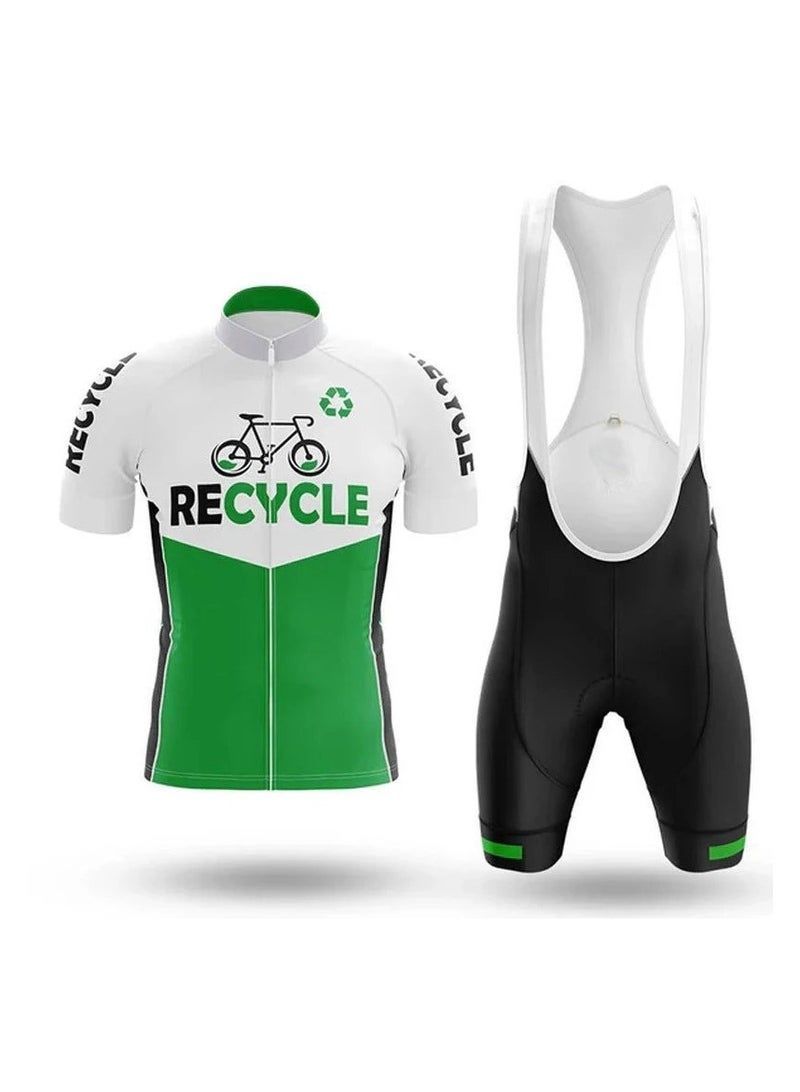 KUYING GR New Summer Outdoor Sunscreen Moisture Absorption Quick Drying Bicycle Women's Cycling Clothing Set  - Image 1