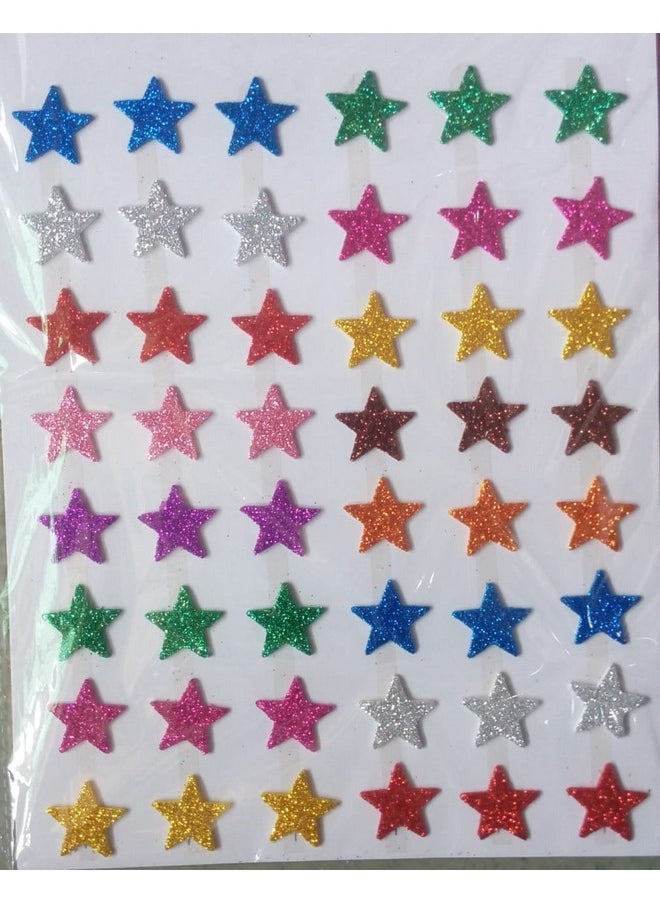 E Shopping - E Shopping Sparkling Foam Glitter Star Sticker (120 Sticker) - Image 1