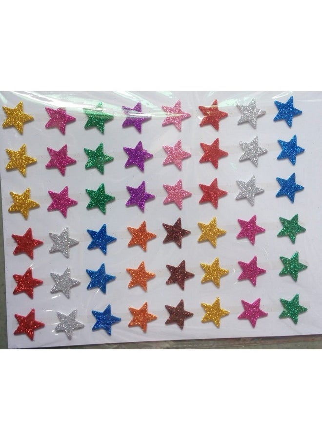 E Shopping - E Shopping Sparkling Foam Glitter Star Sticker (120 Sticker) - Image 1